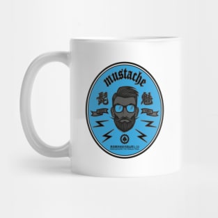 Mustache (Blue) Mug